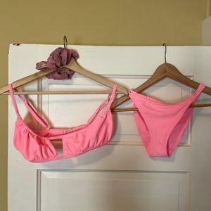 Black Bough swim set. Size small